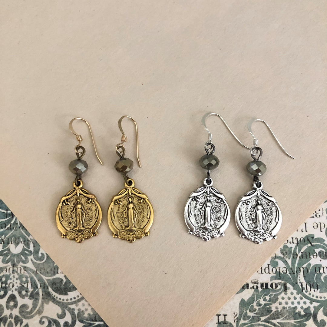 Miraculous Mary Earrings