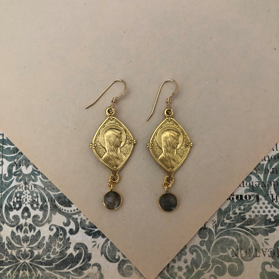 Profile French Mary Earrings