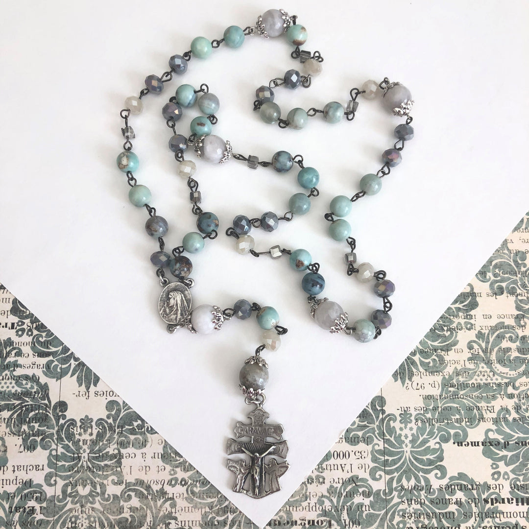 Turquiose Agate Rosary