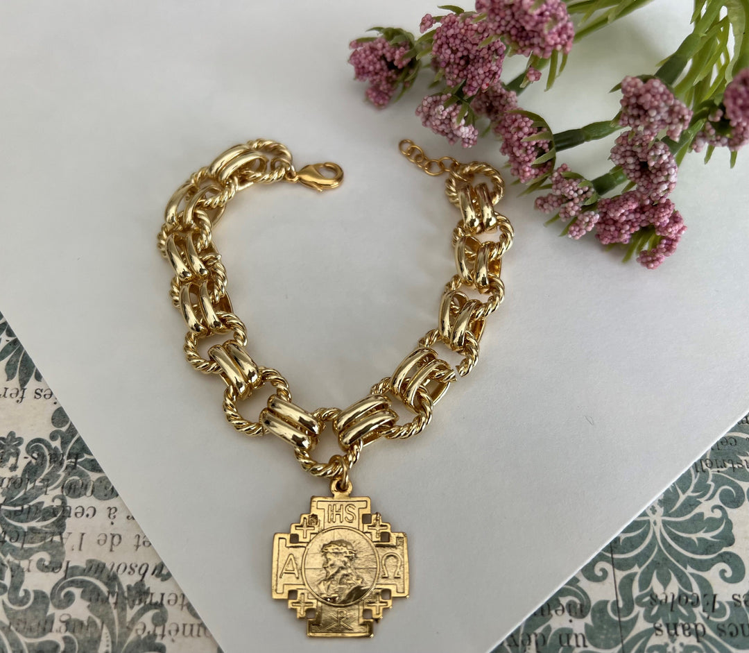 Alpha and Omega Bracelet