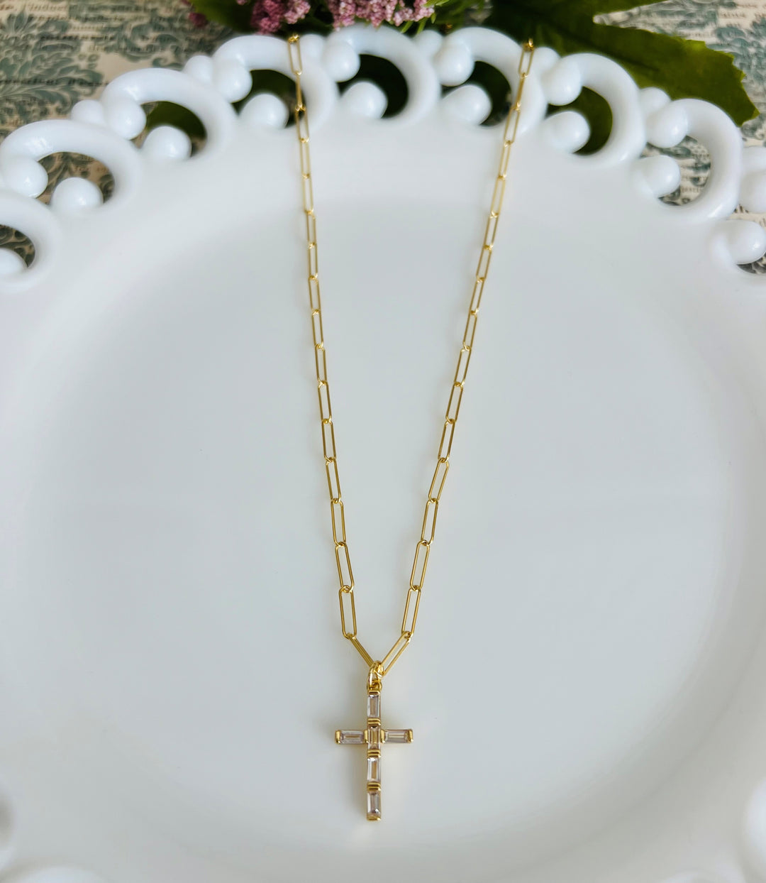 Becca Cross Necklace
