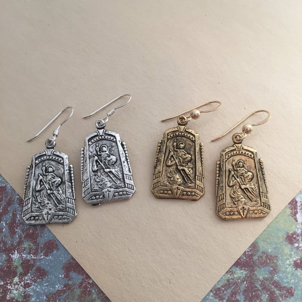 St. Christopher Earrings