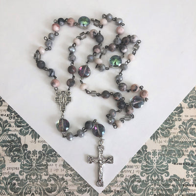 Porcelain Jasper Rosary