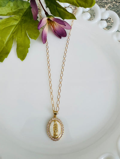 Althea - Blessed with Stained glass Mary