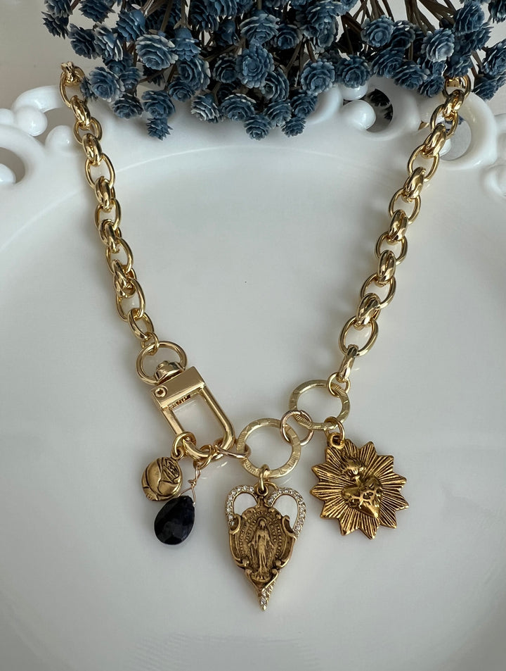 Adelaide -  Blessings with Sacred Heart. St. Therese and Mary