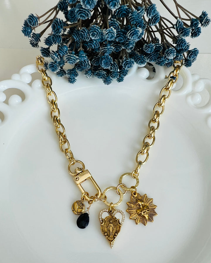 Adelaide -  Blessings with Sacred Heart. St. Therese and Mary