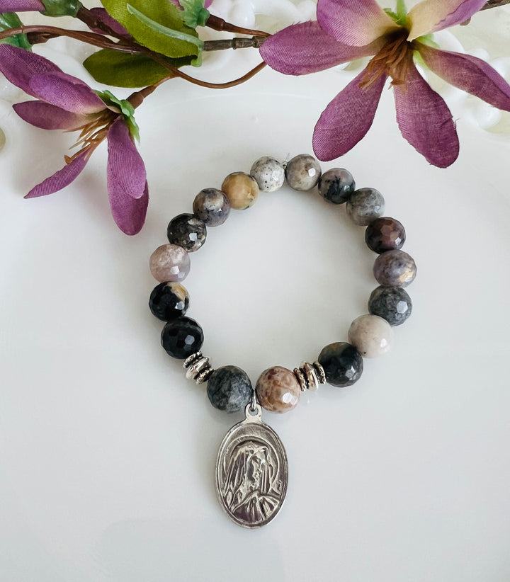 St. Peregrine with Amethyst Sage