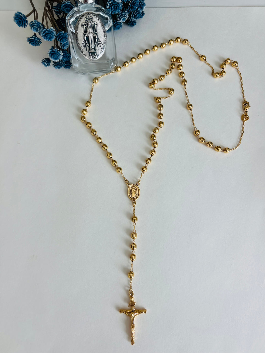 Gold Ball Traditional Rosary