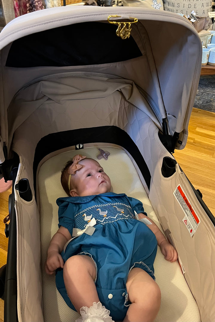 Cradled in Christ Pin - for stroller or car seat