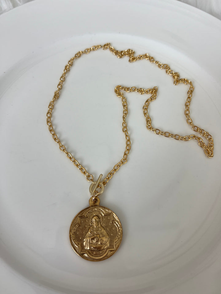 Jettie - gold - Immaculate Heart and Sacred Heart