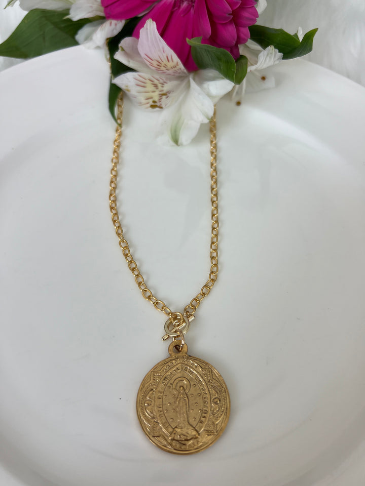 Jettie - gold - Immaculate Heart and Sacred Heart