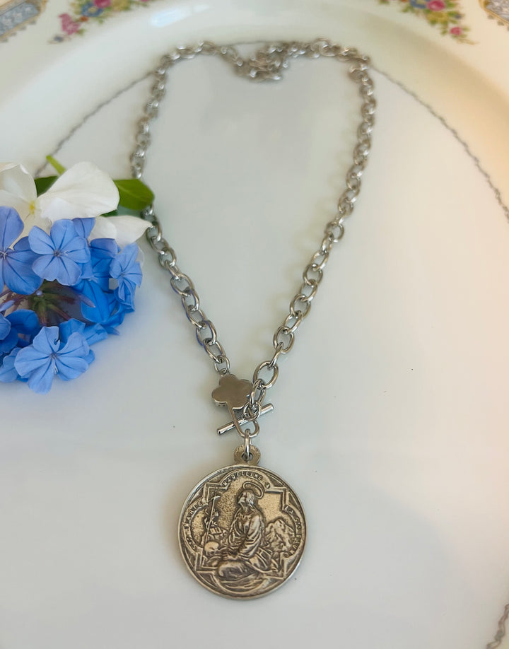 Jettie - silver Two Hearts or Mary Magdalene