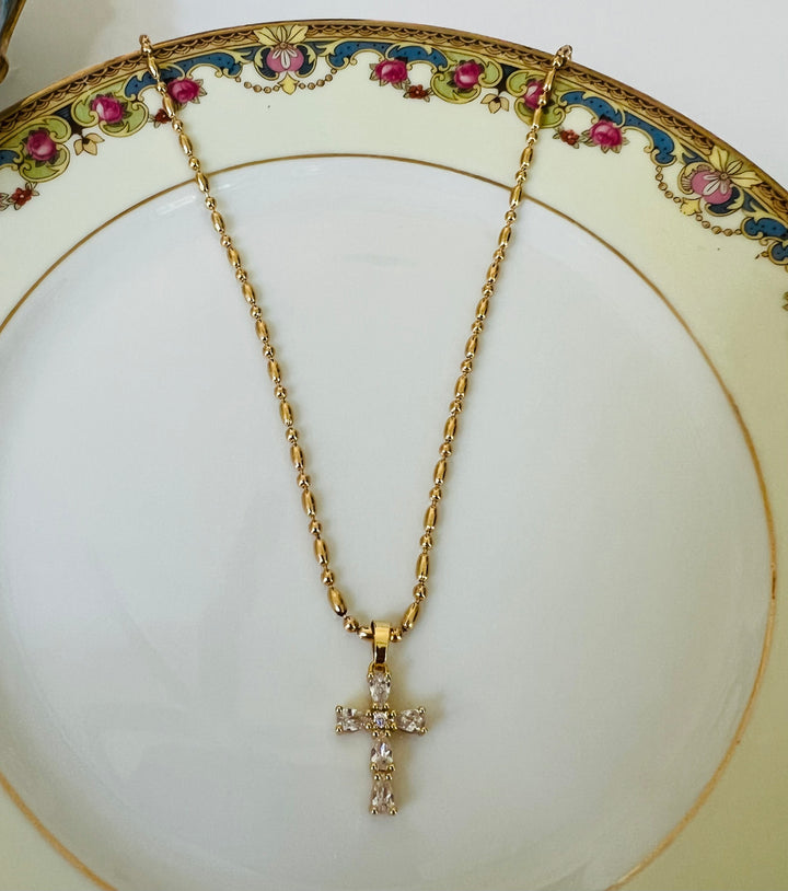 Suzanne - touch of sparkle cross