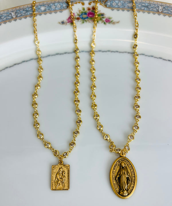 Tracy - Blessed by a Scapular or Miraculous Mary